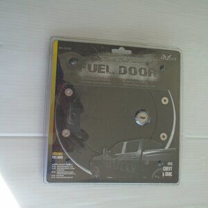 Bully Black Bull Series Lockable Fuel Door BBS-1212CK Fits Chevy & GMC Black